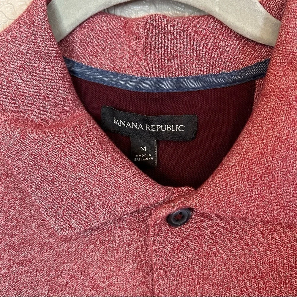 Banana Republic polo golf shirt M Medium great condition